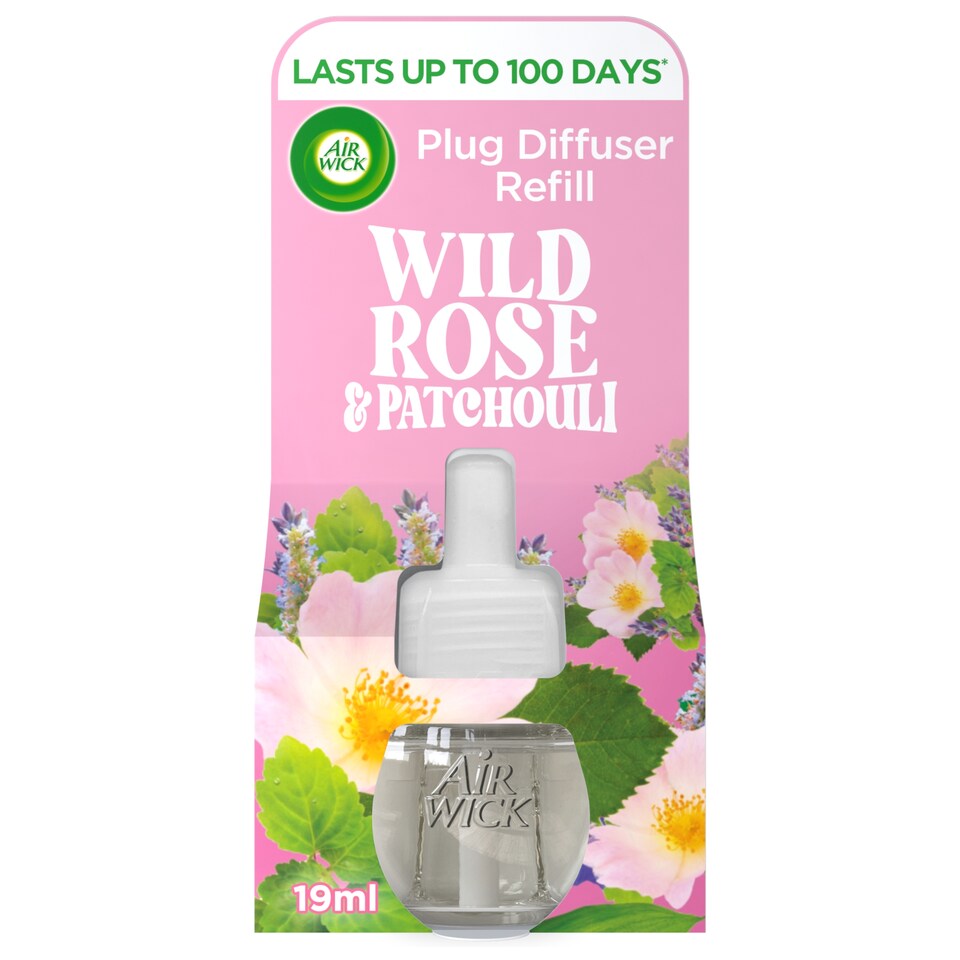 Airwick Air Freshener Plug In Refill Rose & Patchouli 19ml