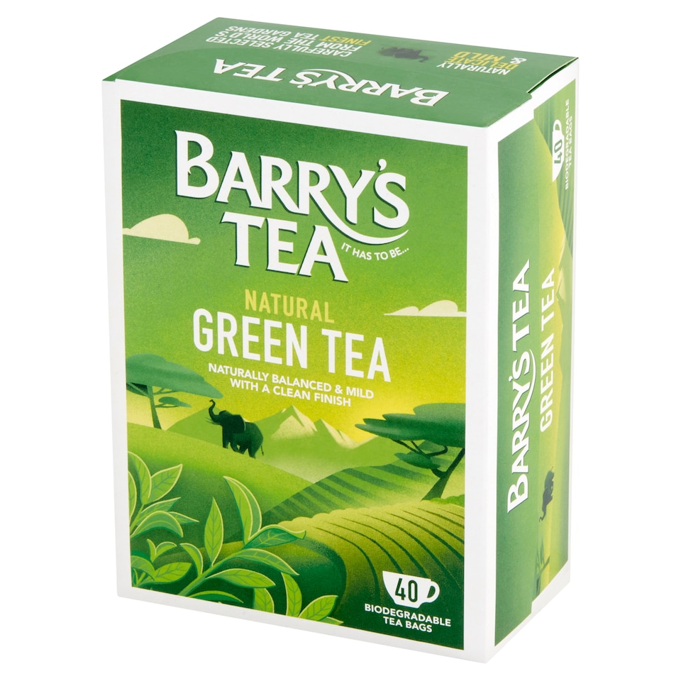 Barry's Natural Green Tea 40S 100G