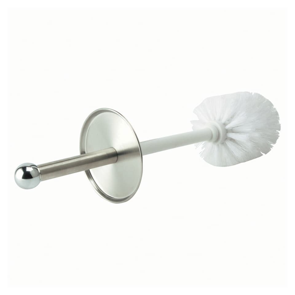 F&F Home Chrome Toilet Brush And Holder