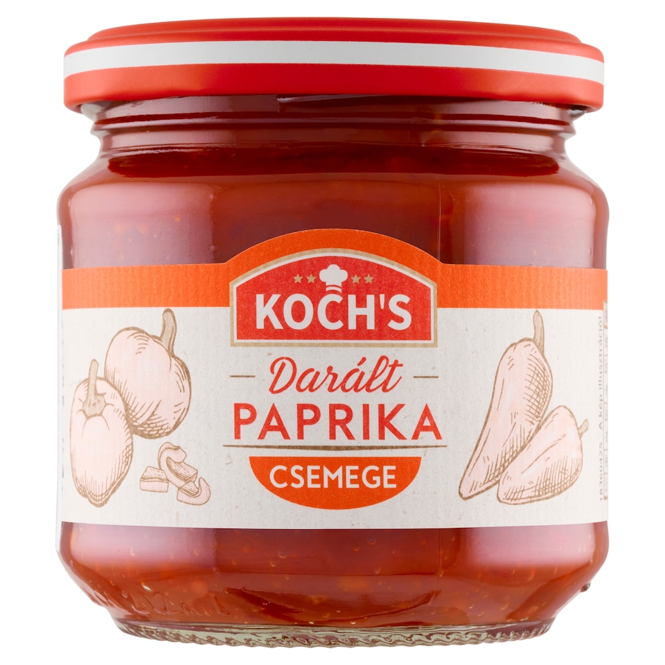 Obrázek 1 pro produkt Koch's Maďarská papriková pasta jemná 200g