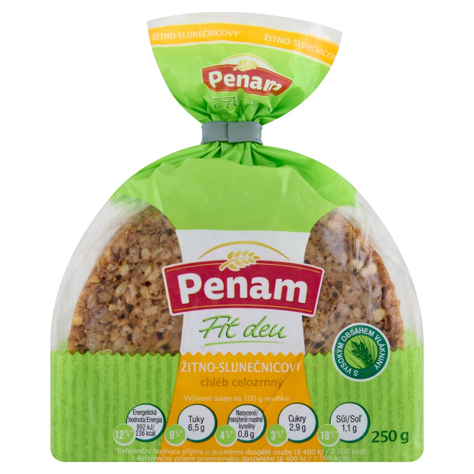 obrázok 1 z Penam Chlieb ražný slnečnicový 250 g