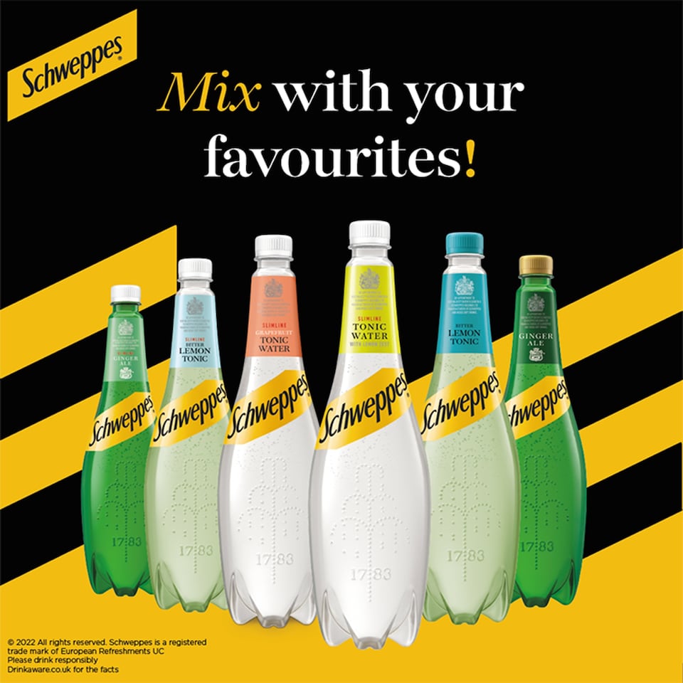 image 1 of Schweppes Slimline Tonic Water With Lemon Zest 1L