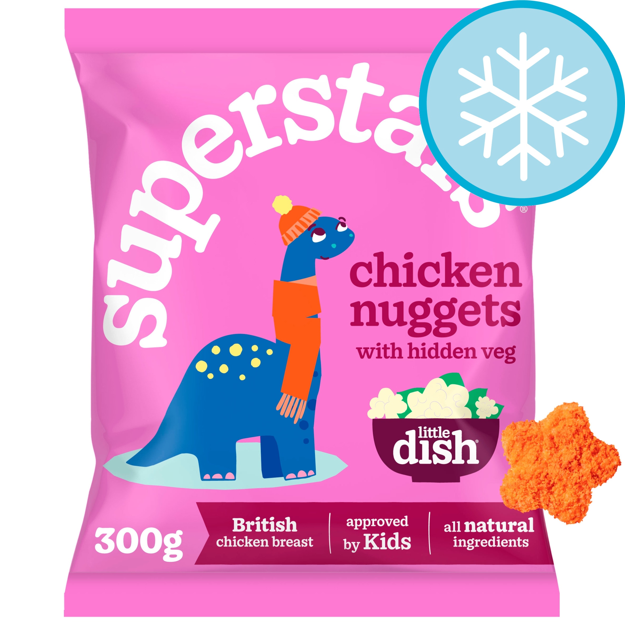 Little Dish Superstars Chicken Nuggets with Hidden Veg 300g