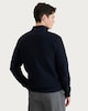 image 3 of F&F Knitted Ribbed Half Zip Jumper in Navy