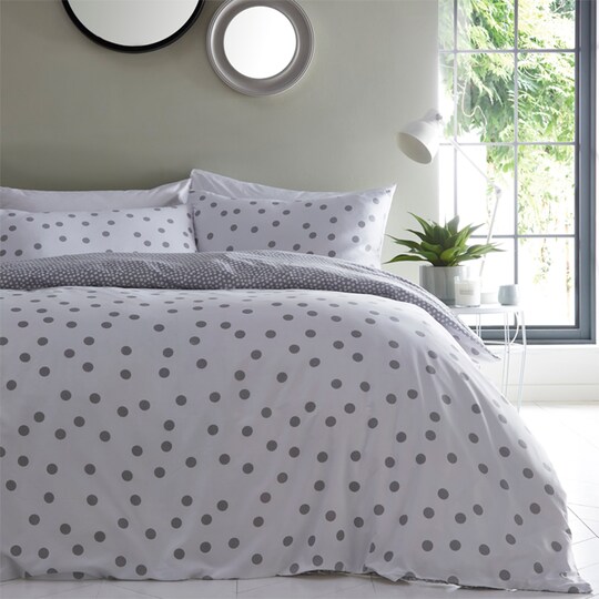 Silentnight Polka Dot Duvet Set Single Tesco Groceries - Polka Dot Bedding Set Silentnight Polka Dot Duvet Set Single Tesco Groceries - Polka Dot Bedding Set