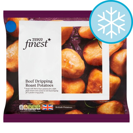 Tesco Finest Beef Fat Roast Potatoes 800G Tesco Groceries