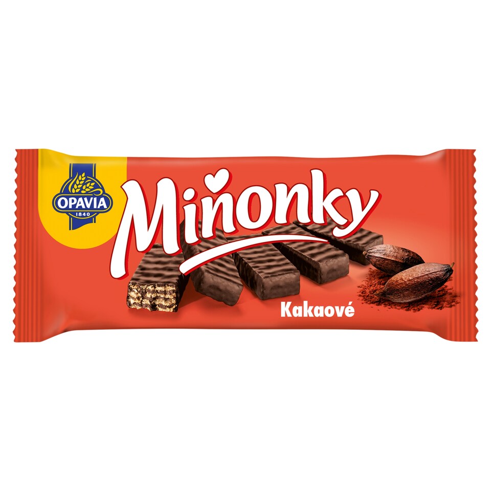 Opavia Miňonky Kakaové oplátky 50 g
