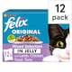 image 1 of Felix Senior Cat Food Mixed Selection In Jelly 12X100g