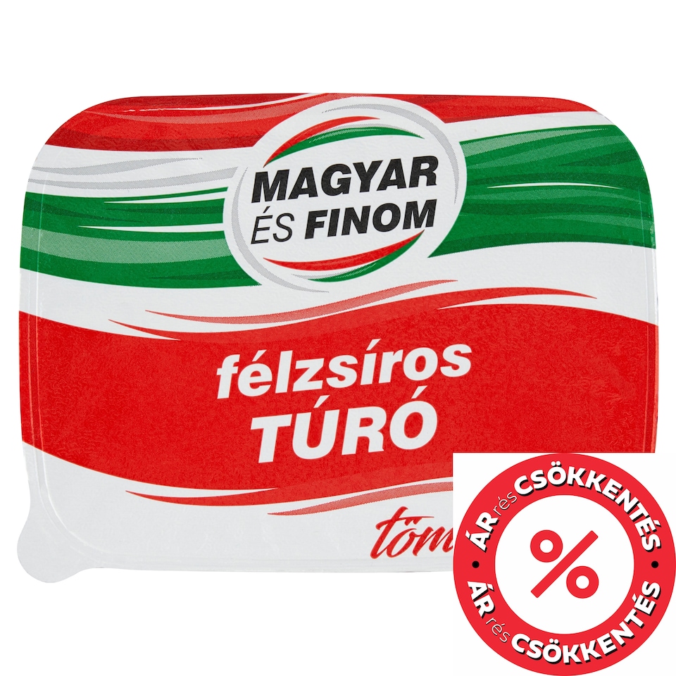 Magyar és Finom tömbös félzsíros túró 250 g