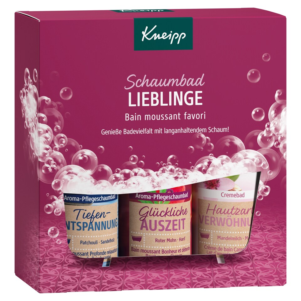 Obrázek 1 pro produkt Kneipp Šťastné koupání dárková sada 3 x 100ml