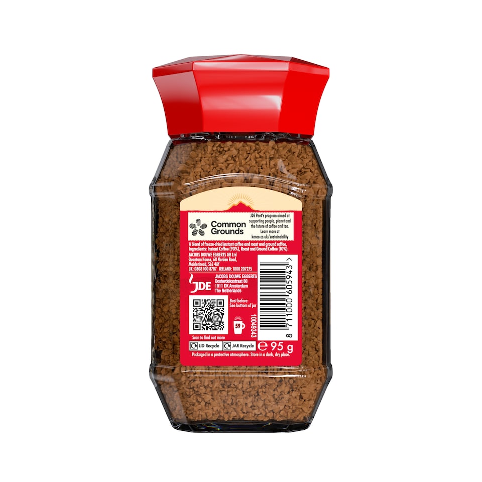 image 1 of Kenco Smooth Instant Coffee 95G