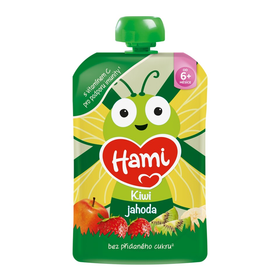 image 1 of HAMI pouch Kiwi strawberry 100g
