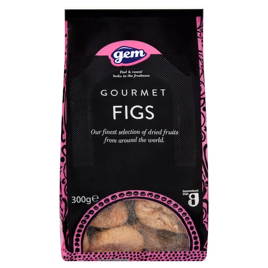 Gem Gourmet Figs 300G Tesco Groceries