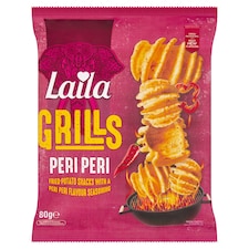 Laila Peri Peri Crispy Potato Grills 80g