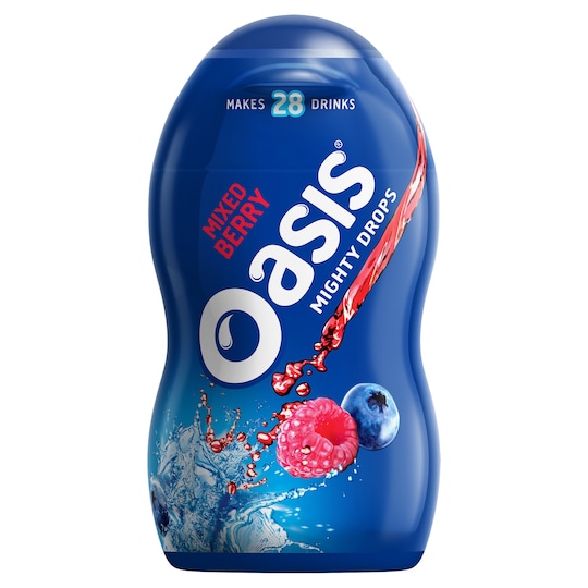 Oasis Mighty Drops Mixed Berry 56ML Tesco Groceries