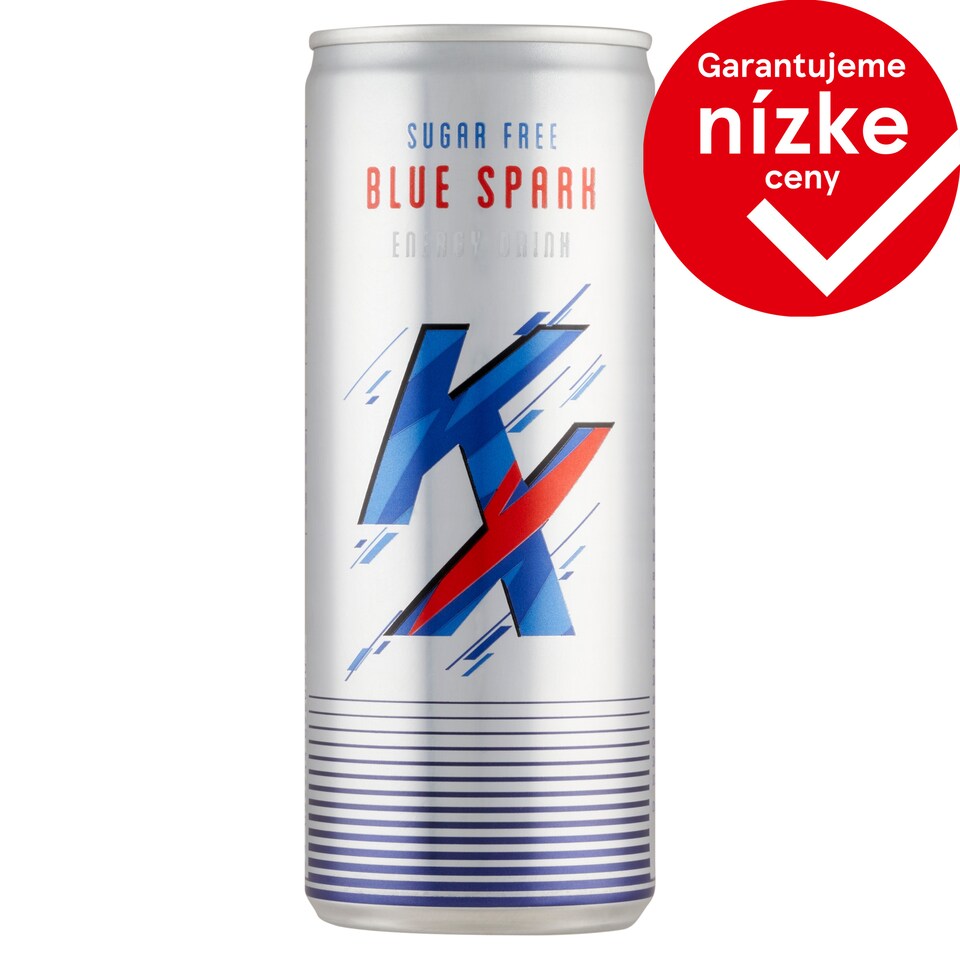 Kx Sugar Free Blue Spark Energy Drink 250 ml