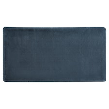 F&F Home Slate Blue Faux Rug