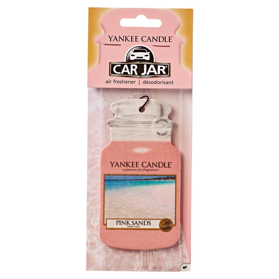 Yankee Candle Pink Sands Car Carded Air Freshener