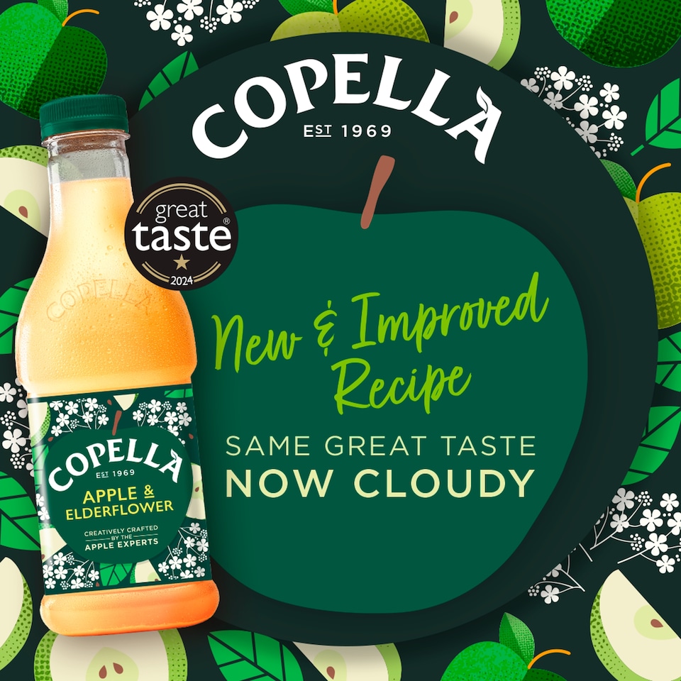 image 1 of Copella Apple & Elderflower Juice 900Ml