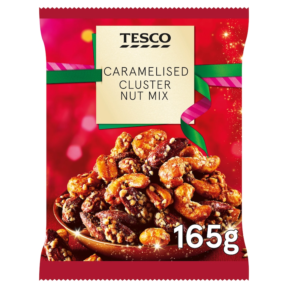 Tesco Caramelised Party Nut Mix 165g