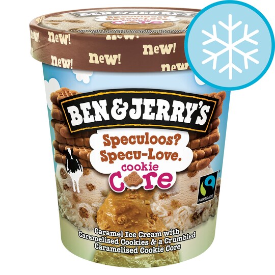 Ben & Jerry Speculoos Speculove Ice Cream 500Ml