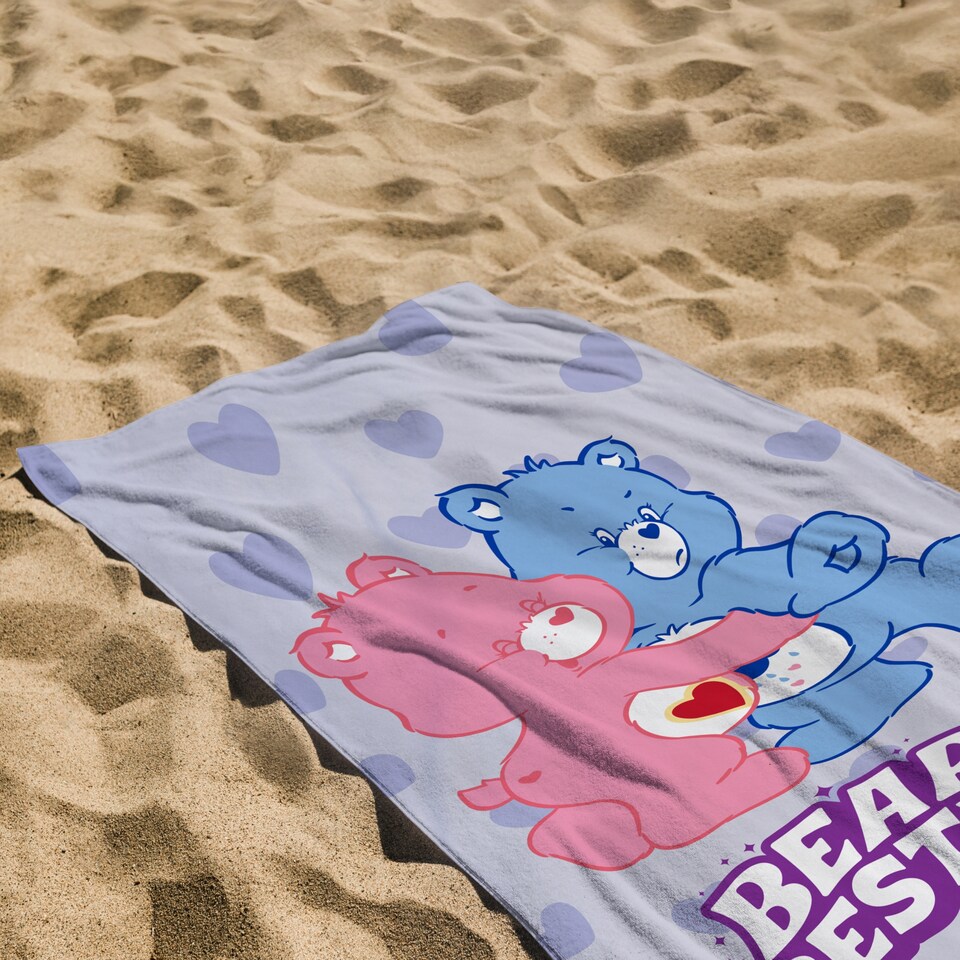 image 1 of CLOUDCO Care Bears Towel