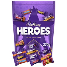 CADBURY HEROES POUCH 270G
