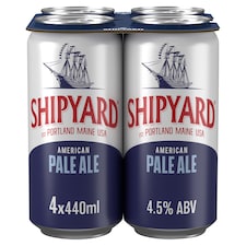 Shipyard American Pale Ale 4 x 440ml