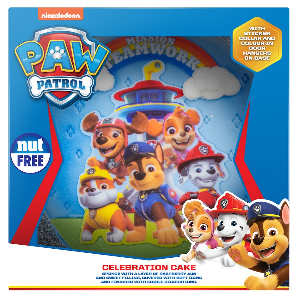 Nickelodeon Paw Patrol Celebration Cake