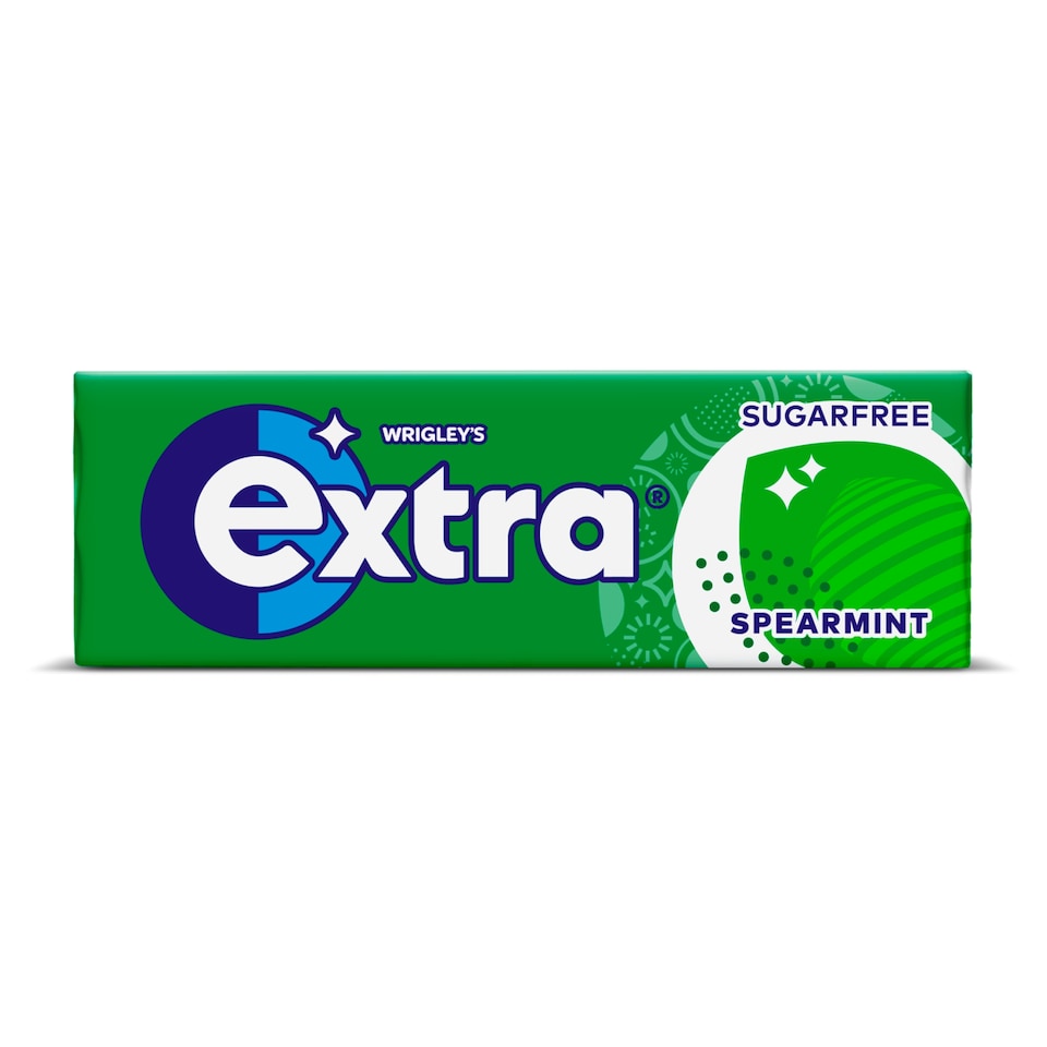 Extra Spearmint Sugarfree Chewing Gum 10 Pieces
