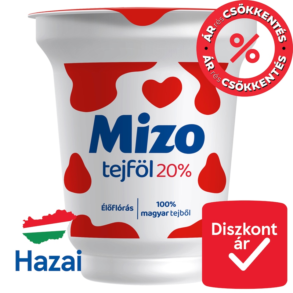 Mizo tejföl 20% 150 g  1. kép
