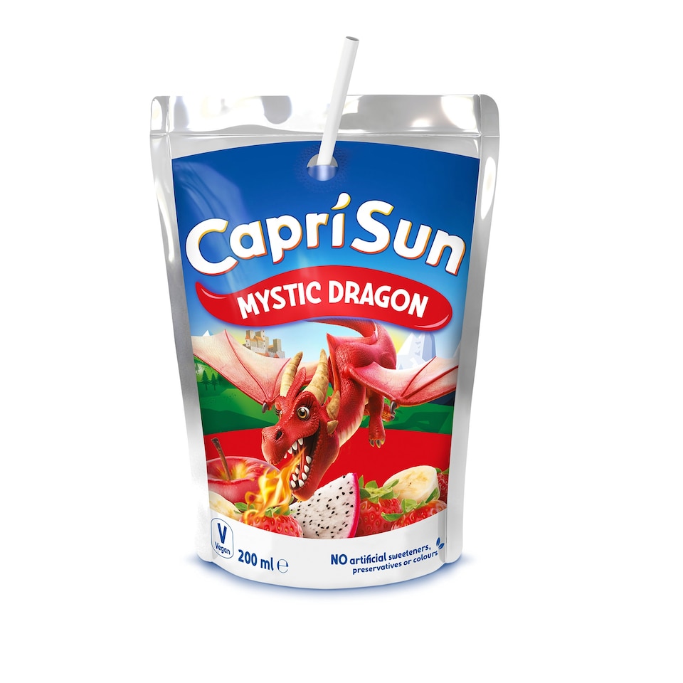 obrázok 1 z Capri-Sun Mystic Dragon nesýtený nealkoholický ovocný nápoj 200 ml