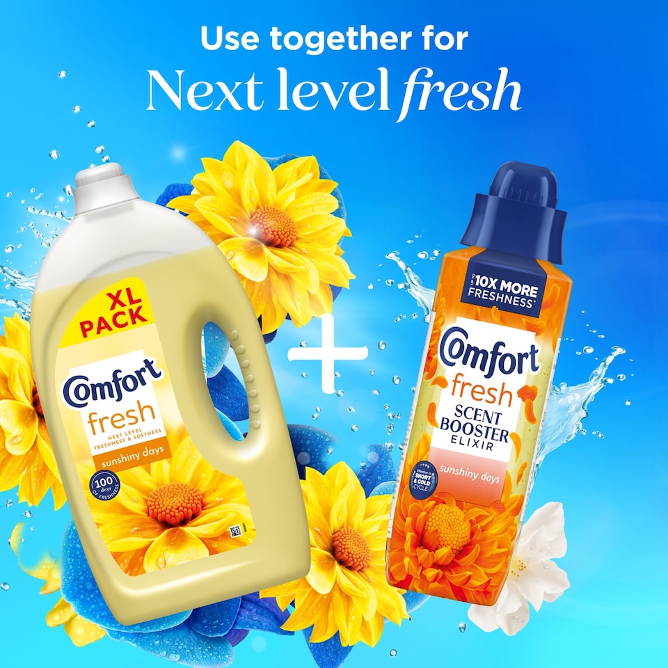 image 1 of Comfort Fabric Conditioner Sunshiny Days 80 Washes 2400ml
