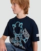 image 2 of Sonic Oversized Short Sleeved T-Shirt in Black