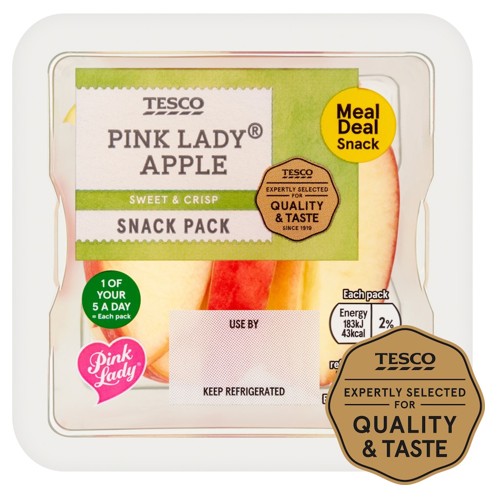 Tesco Pink Lady Apple Pot 80G