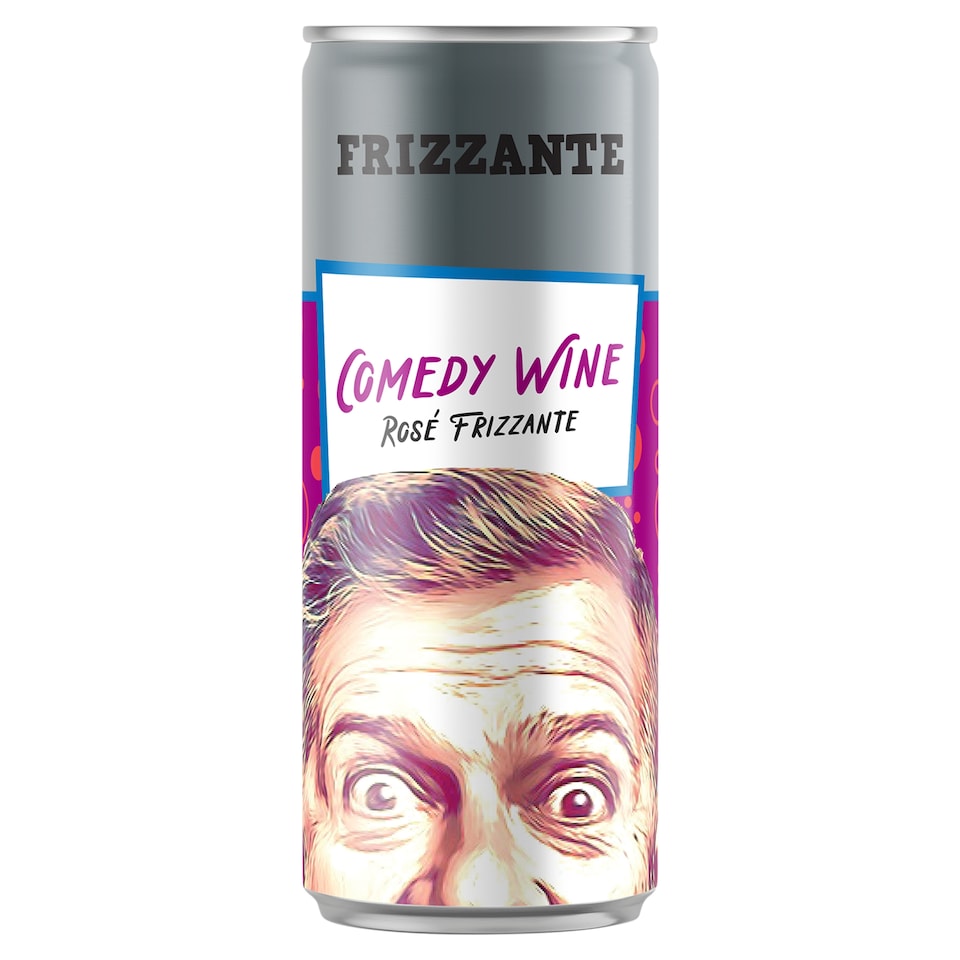 Comedy Wine Frizzante Cabernet Sauvignon Rosé perlivé víno 250ml