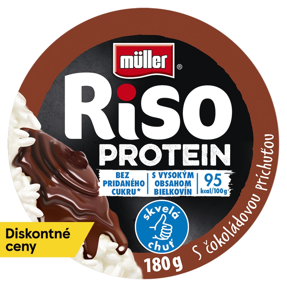 Müller Riso Protein mliečny ryžový dezert 180 g