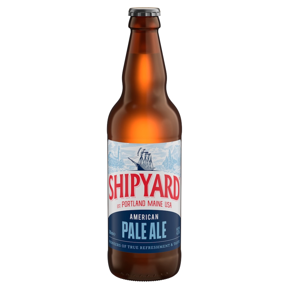 image 1 of Shipyard American Pale Ale Beer Bottle 500ml