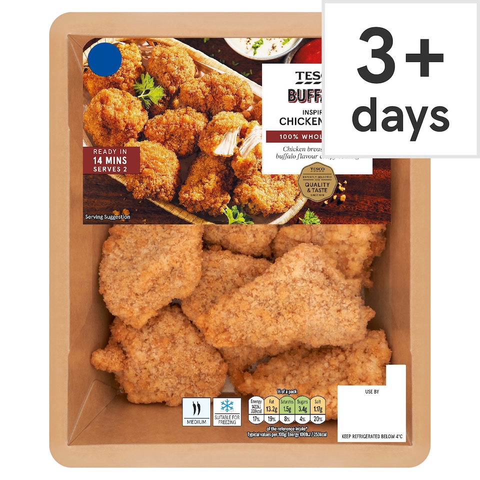 Tesco Breaded Buffalo Chicken Bites 300g