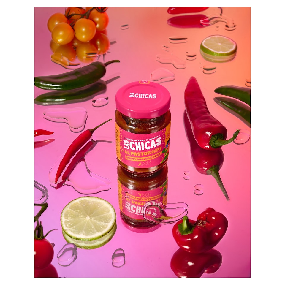 image 1 of Las Chicas Al Pastor Mexican Cooking Paste Fruity Guajillo Chilli 95g