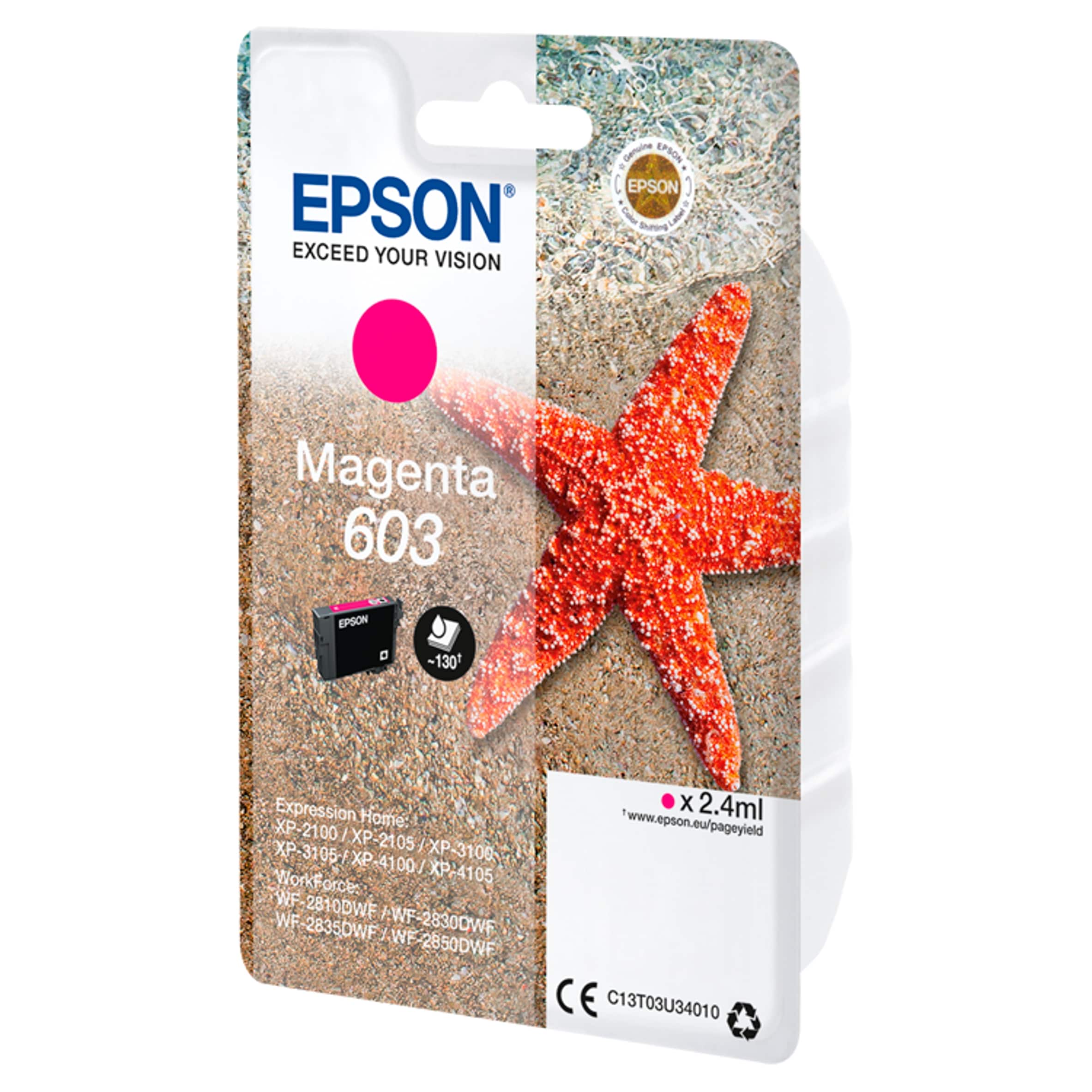 Epson Starfish 603 Magenta Ink - Tesco Groceries