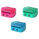 image 1 of Erich Krause Duo Plastic Sharpener with Container