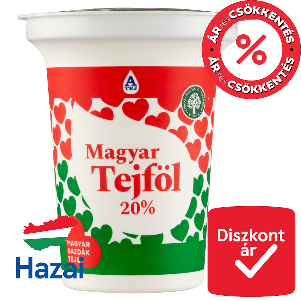 image 1 of Magyar Tejföl Sour Cream 20% 330 g