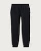 image 4 of F&F Cotton Rich Cuffed Drawstring Joggers in Black