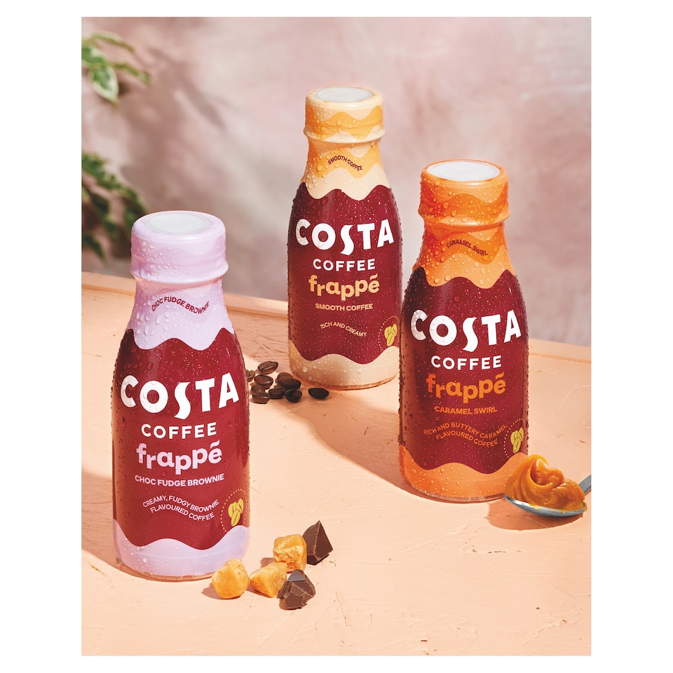 image 1 of Costa Coffee Frappe Caramel Swirl Iced Coffee 250ml    