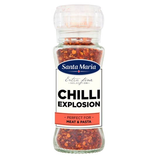 Santa Maria Chilli Explosion Grinder 70G Tesco Groceries