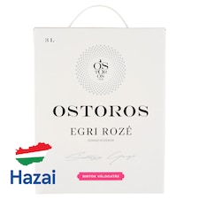 Ostorosbor Bag-In-Box Egri Rozé Dry Rose Wine 12% 3 l