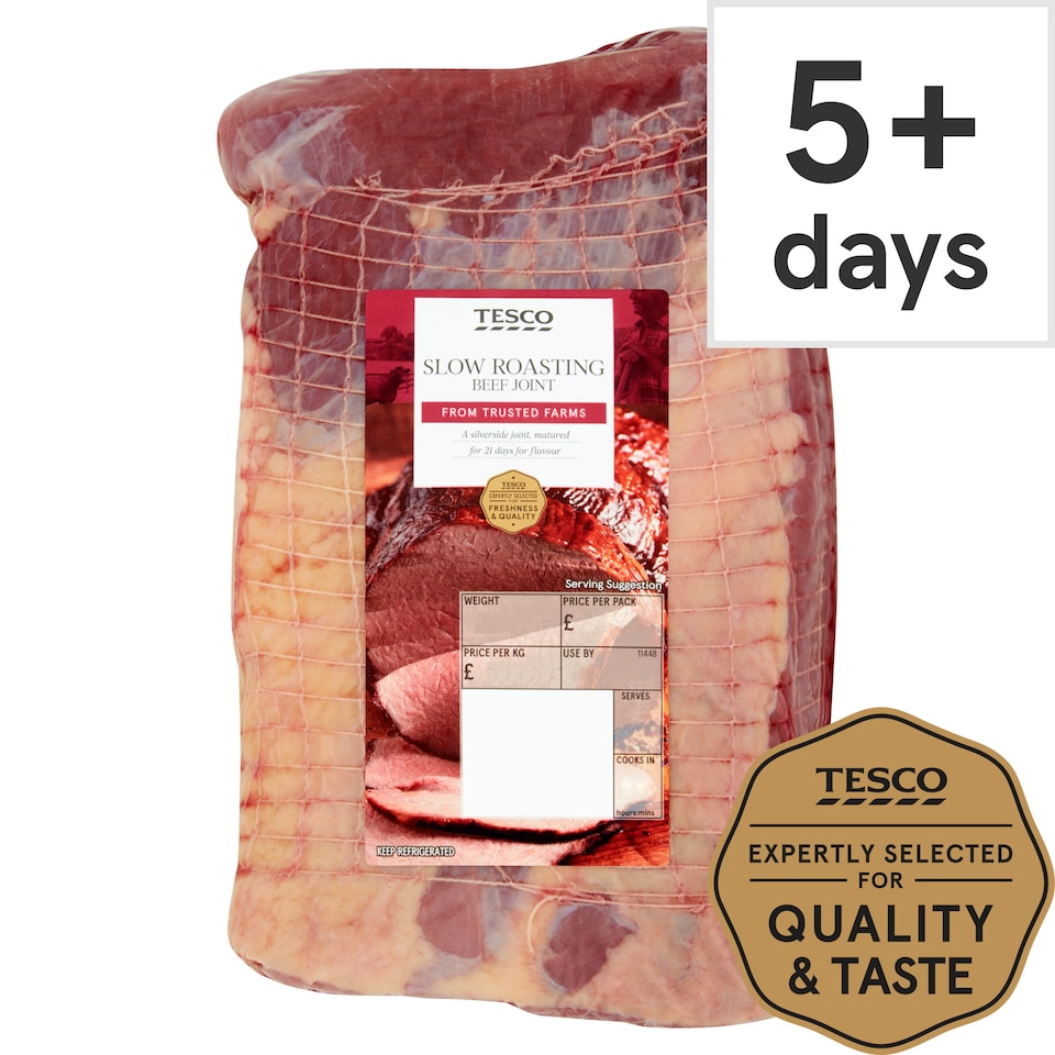 Tesco Slow Roasting Beef Joint