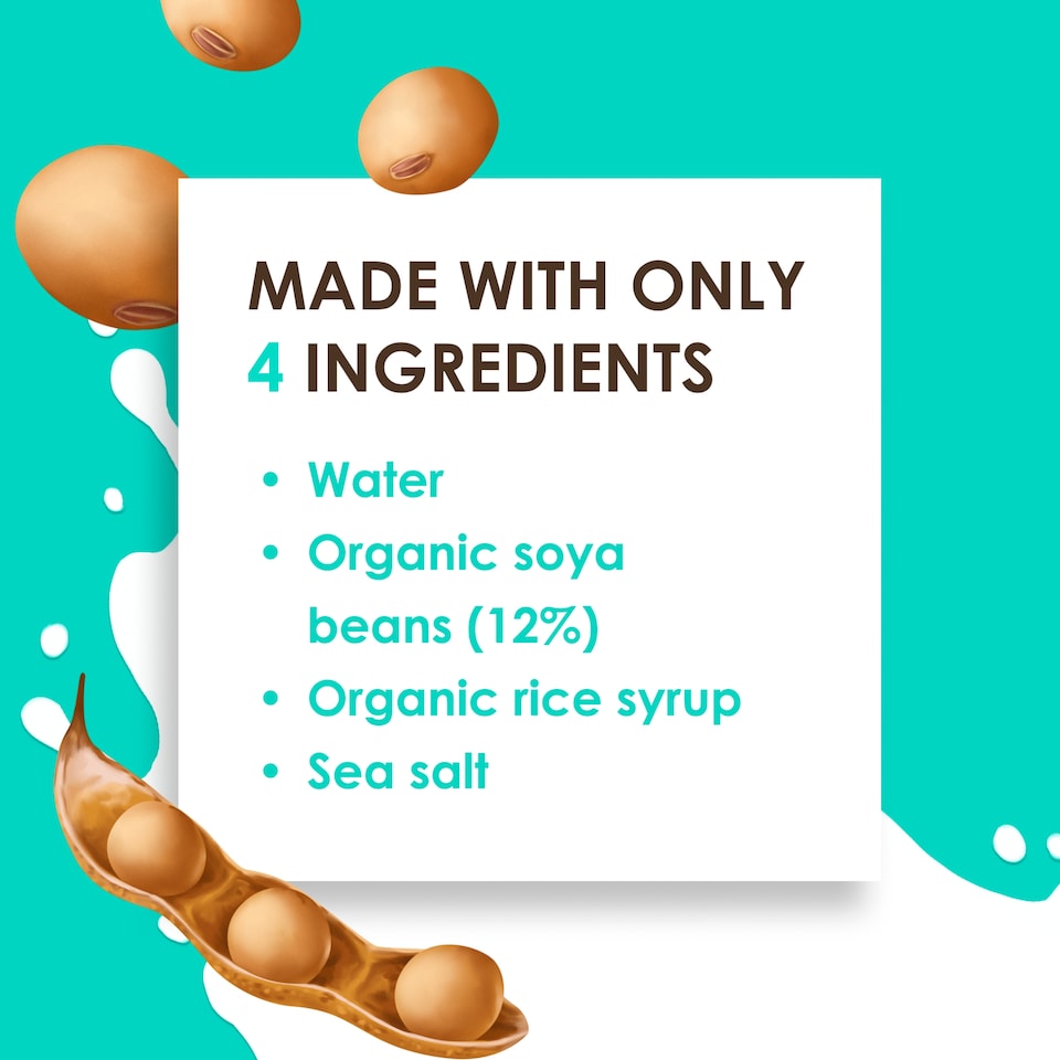 image 1 of Rude Health Organic Soya Barista 1L