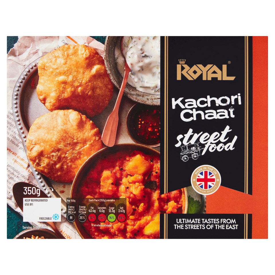 Royal Street Food Kachori Chaat 350g 